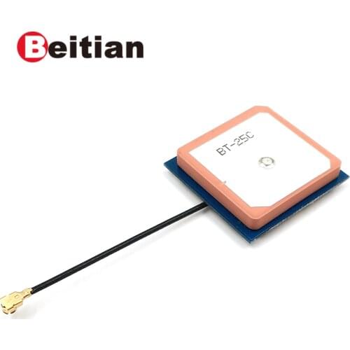 BEITIAN,28mm*28mm*7mm internal GPS GLONASS Dual antenna,active patch antenna,GNSS antenna,BT-25C