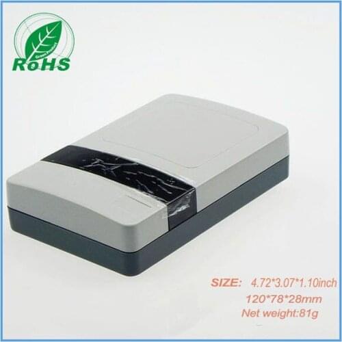 Electrical Plastic Box enclosures for electrical equipment containers with LED window 120*78*28mm 4.72*3.07*1.10inch 1pcs/lot