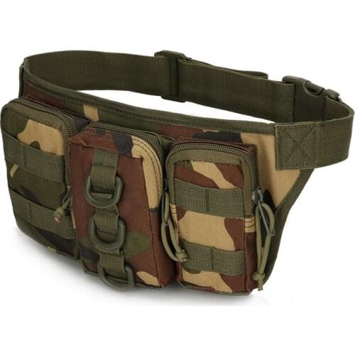 Small Waist pack military tactics camouflage outdoor small waterproof climbing riding bag A4274