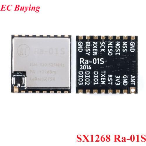 SX1278 LoRa Module Ra-01 LoRa Spread Spectrum WIFI Wireless Transmit Module 433MHZ SPI Radio Frequency Ra-01S IPEX Antenna