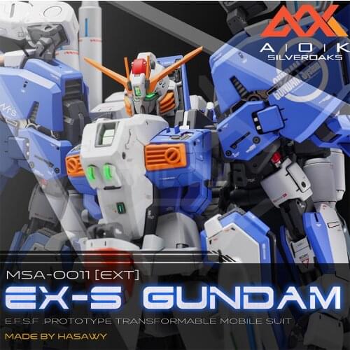 COMIC CLUB Pre-sale Refitting Suite of GK resin for Gundam MG 1/100 EX-S EXS 1.5 Ver. assembly action toy figures