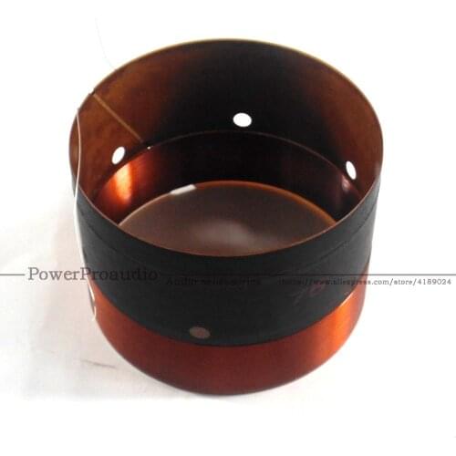 75MM Bass Voice Coil Woofer With Sound Air Outlet Hole For 12 inch -18 inch Subwoofer Speaker 8OHM IN / OUT