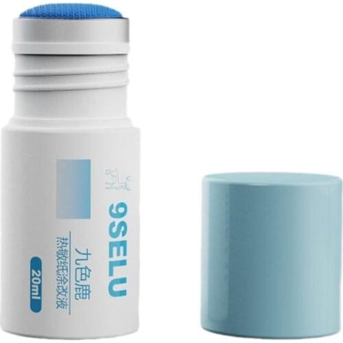 Protable Thermal Paper Data Protection Fluid Security Stamp Identity Protection Roller Stamper for Id Privacy 20ml