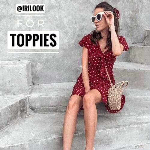 Toppies Fashionable Sheath Dresses