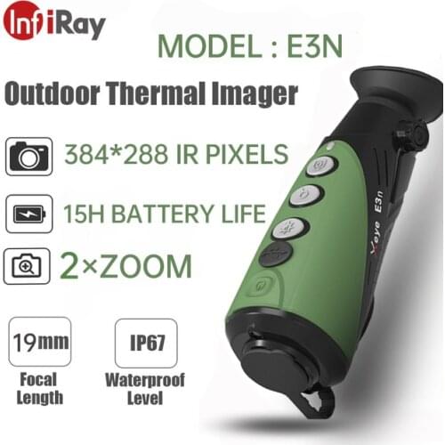 XEAST 2021 InfiRay Thermal Imager Hunting Night Vision Monocular Thermal Camera for Hunting Wild Boar Wolf Rabbit and Outdoor Ob