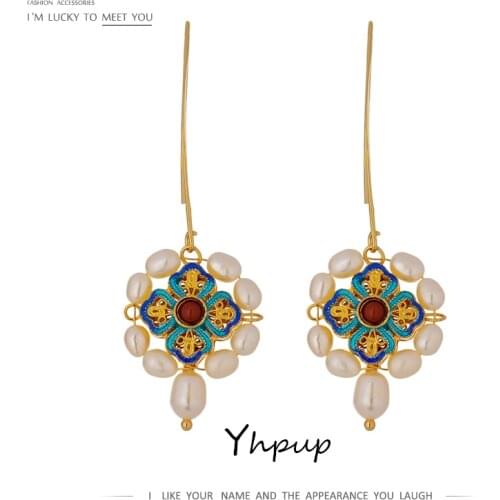 Yhpup Ethnic Earrings