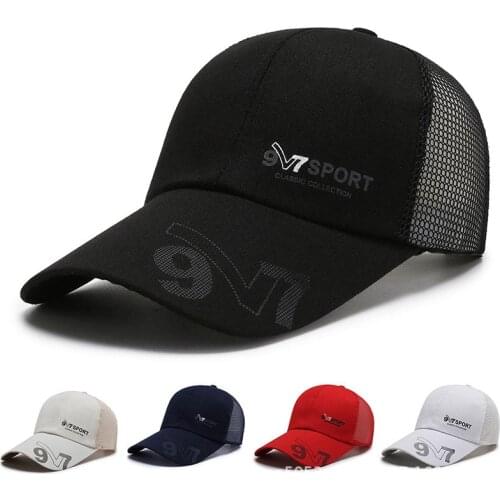 2021 New Fashion Mens Summer letter Snapback Cotton Baseball Cap Men Women Hip Hop Dad Mesh Hat Trucker Hat