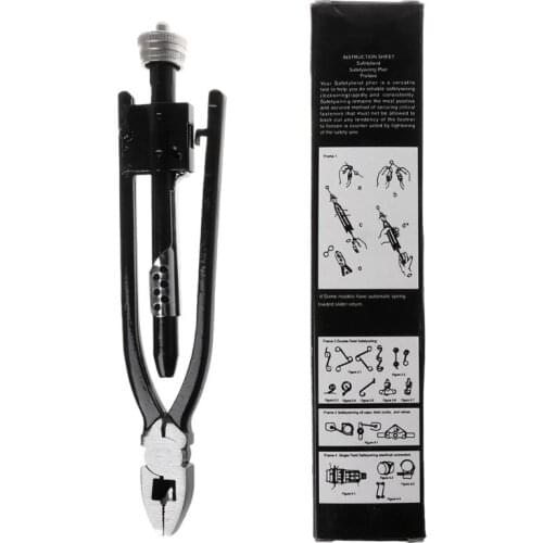 6" 9" Aircraft Safety Wire Twisting Plier Lock Twist Twister With A Spring Return Heavy Duty Jaws