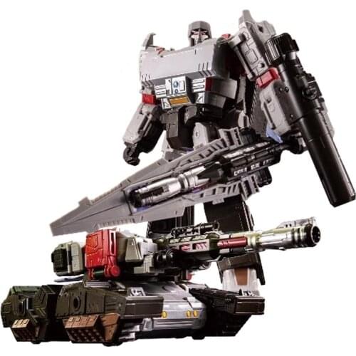 AOYI BMB New 25cm Transformation toys boy Big size anime Action Figure Robot car tank Model Kids gift SS38 H6002-10B SH-07B