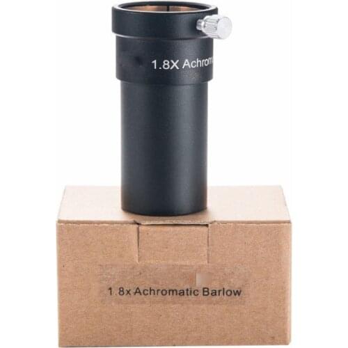 Astronomical telescope 1.8x extender Barov lens achromatic high-definition high-power universal