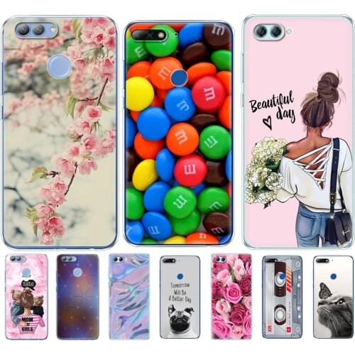 Phone case for huawei Nova 2 cover on 2s plus 2 lite soft tpu silicon back cover 360 full protective printing transparent coque