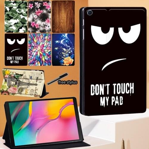 Old Picture Series Tablet Cover Case for Samsung Galaxy Tab A 8.0 Inch SM-T290 SM-T295 Flip Cover Bracket Protective Shell