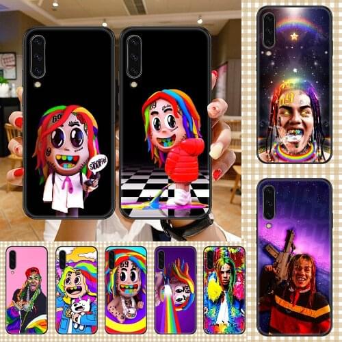 Rapper 6ix9ine 69 Phone case For Samsung Galaxy A 3 5 7 8 10 20 21 30 40 50 51 70 71 E S 2016 2018 4G black tpu waterproof