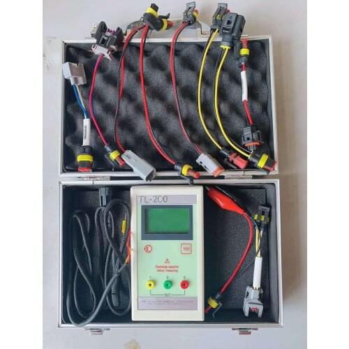 For diesel piezo injector common rail injector EUI EUP resistance inductance and capacitance measure, TL-200 solenoid valve test
