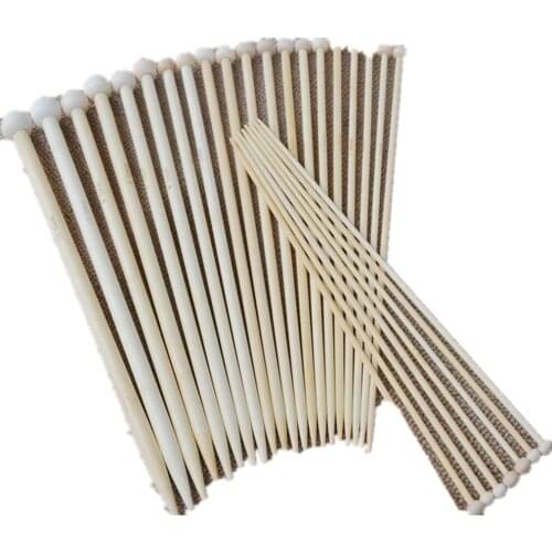 2pc/size 18 Size/set 10set/lot 20cm 36cm Single Point Smooth Bamboo Needle Straight Knitting Needlework Tool Kits NEEDLE-713142