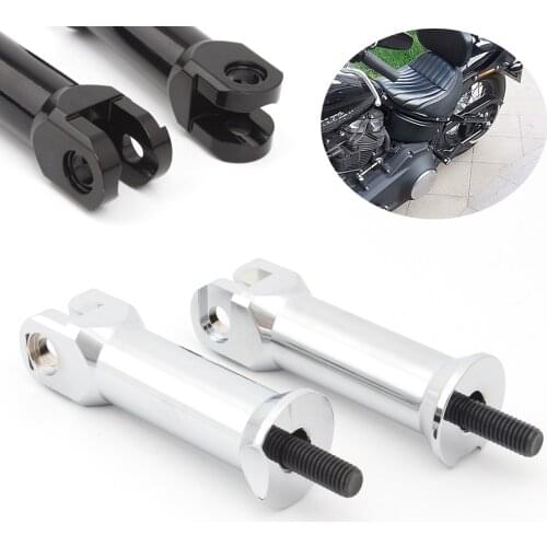 Rear Passenger Foot Peg Footpeg Mounting Bracket Chrome Support Clamp Holder For Harley Softail Fat Boy FLFB FXFB FXBR 18