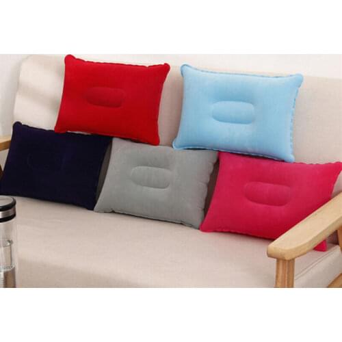 Inflatable Pillow Leichte aufblasbare Kissen Camping Angeln Backpacking Travel Air Cushion