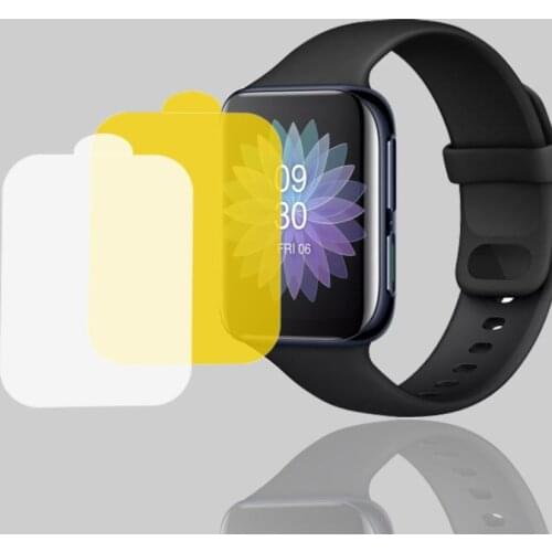 New 3pcs TPU Hydrogel films For OPPO Watch 46mm 41mm Sports Smart Watch Films Screen Protector