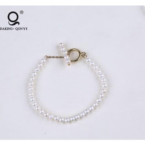 Wholesale Women Freshwater Pearl Bracelet Jewelry For Bridesmaids Gift