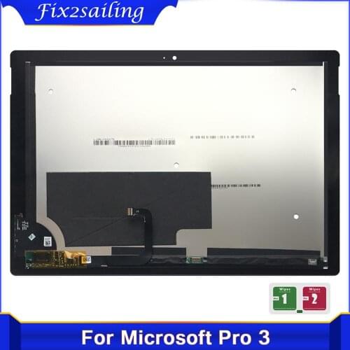 Original for Microsoft Surface Pro 3 LCD Display and Touch Screen Digitizer Assembly for Surface Pro 3 LCD 1631 free shipping
