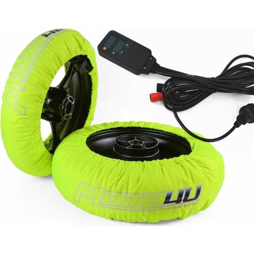 Motorcycle Tire Warmer Digital Control 120/190 120/200 Motorbike Tyre Warmer for BMW for DUCATI 17'' front rear Chauffe pneu