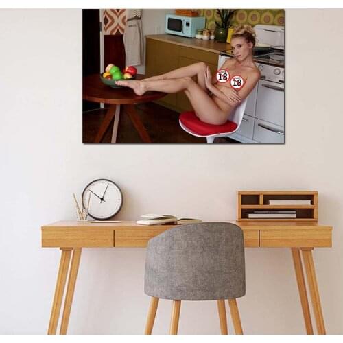 Sexy Housewife Beautiful Lady Poster Wall Art Pictures for Living Room Decor Unframed Canvas Painting