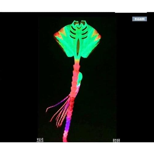 Fish Kite windsock outdoor toys led kite rainbow kite games children outside large power strip Night kite kites for adults