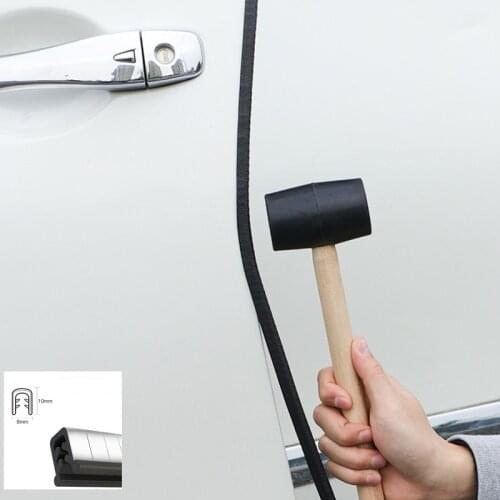 5M universal built-in steel disc car bumper strip for Hyundai ix35 iX45 iX25 i20 i30 Sonata,Verna,Solaris,Elantra,Accent,Veracru