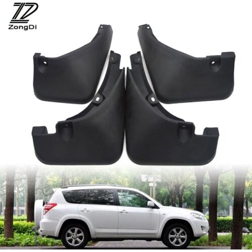 ZD Car Mudflaps Fit For 2006 2007 2008 2009 2010 2011 2012 Toyota RAV4 2.4 Mudflap Accessories Front Rear Mudguards fenders