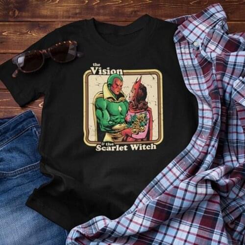 The Vision and The Scarlet Witch ShirtWandavision shirtVision Retro 50s shirtWandavision Wanda Vision