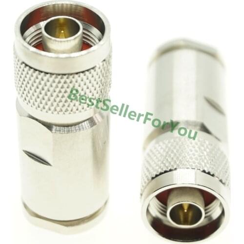 1Pcs N Male Connector Clamp Plug Connector For 10D-FB LMR500 LMR-500 Coaxial Cable