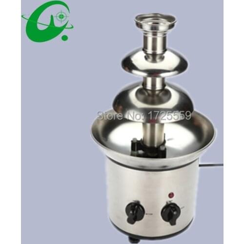 220V Electric 3 Layer Chocolate Fountain Machine, Home mini Chocolate fountain machine
