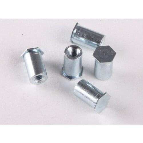 5PCSl Blind Hole Pressure Riveting Stud / Pressure Riveting Nut Column M6*8/10/12/13/14/15/16/18/20
