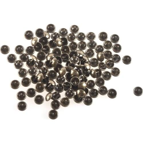8 x 10mm Bronzy Antique Upholstery Nails Tacks Studs Ancient Style Furniture Fix Pack of 100