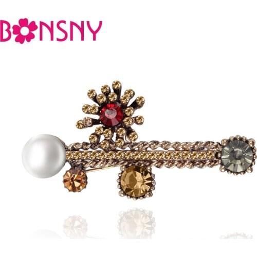 Bonsny Fabric Brooches For Clothes