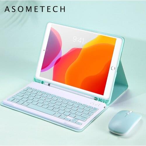 For iPad 10.2 2019 2020 New 9.7 2017 2018 Keyboard Mouse Case for iPad Air 2 3 4 10.9 Pro 9.7 10.5 11 Bluetooth Keyboard Cover