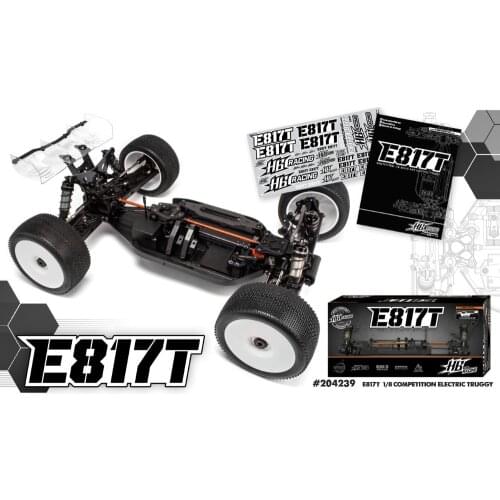 HB RACING E817T 1/8 Off road Competition Electrical Truggy kit