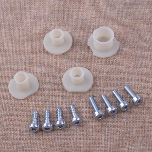 LETAOSK New High Quality Anti Vibe AV Annular Buffer Mount Set Cap Plug with Screws fit for Stihl 066 MS660 MS650 Chainsaw
