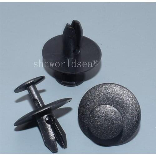 Shhworldsea 10pcs Auto Plastic Fastener Clip Car Engine Cover Soundproof Cotton Clips for Peugeot 307 308 408 206 Citroen C4