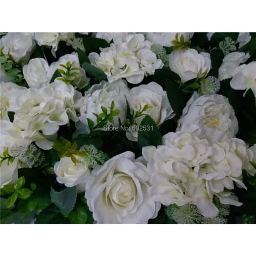 SPR 10pcs/lot Artificial silk rose flower wall peony wedding background lawn/pillar flower road lead market decoration
