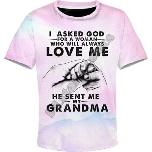 Grandma 3D Printed Hoodies Kids Pullover Sweatshirt Tracksuit Jacket T Shirts Boy Girl Cosplay 01