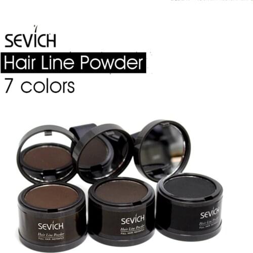 Natural Hair Shadow Powder Hair line Modified Repair Hair Shadow Trimming Powder Makeup Hair Concealer Cover Beauty Edge Control