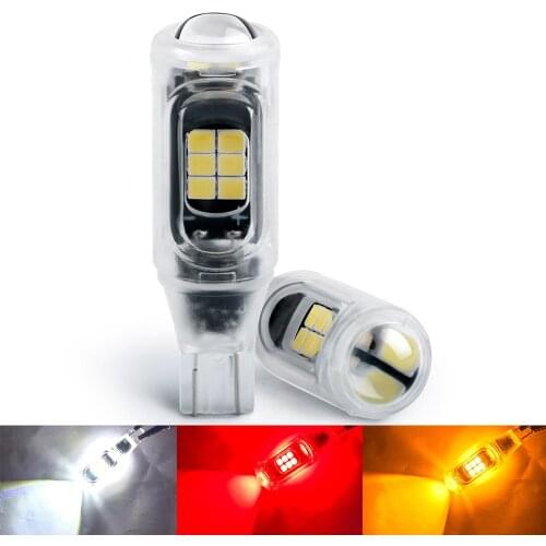 2pcs Canbus T15 T16 Led 921 W16W Bulb Car Backup Reverse Lights 1500lm for Hyundai Santa Fe Getz I20 Sonata Ix25 I40 I10 Coupe