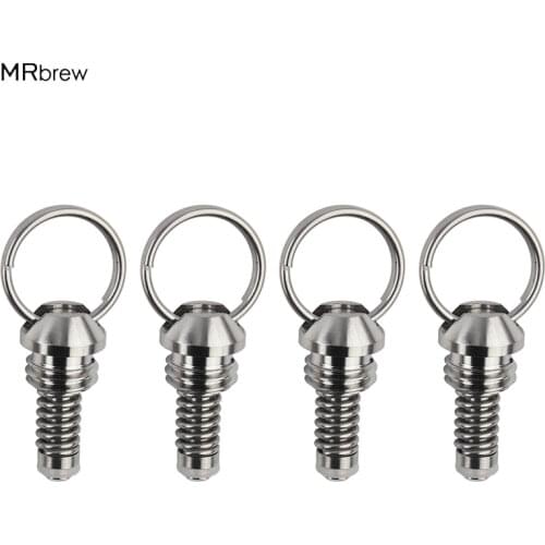 4pcs/lot Stainless Steel Pressure Relief Valve for Ball Lock Cornelius Beer Kegs Lid Home brewing Top Quality