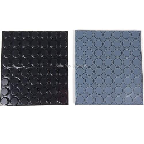 560pcs/lot 3M Brand Bumpon Protective Products SJ5003 Black Natural Rubber W11.2mm*H5.1mm