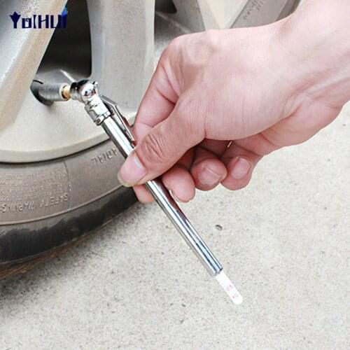 Car Portable Tire Pressure Gauge Pen Emergency Use Auto Vehicle Motor Tyre Tire Air Pressure Mini Test Meter