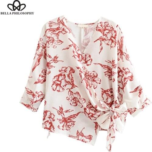 Bella Philosophy Wrap Blouses