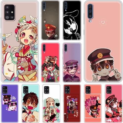 Phone Case For Samsung Galaxy A51 A71 A21s A12 A02s A50 A10 A20e A31 A30 A40 A41 Shell Matte Cover Hanako Kun Anime