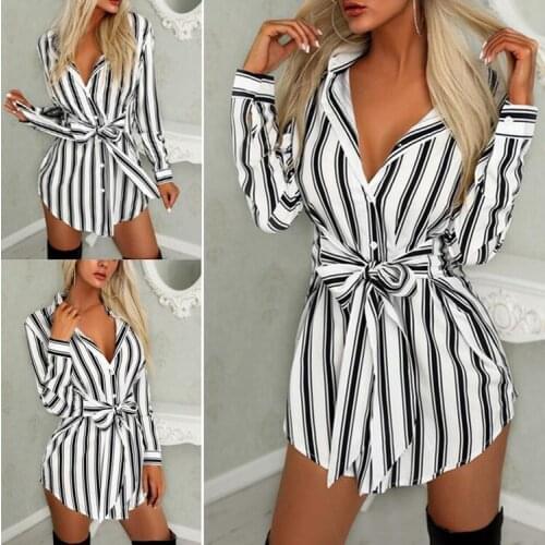CINESSD Women's Striped Shirts