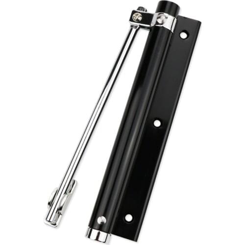 Door Closer Single Spring Strength Adjustable Surface Mounted Mini Automatic Closing Fire Rated Door Hardware 180*165*53mm